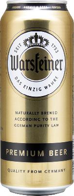 варштайнер премиум бир / warsteiner premium beer ж/б (0,5 л.)