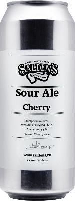 салденс сауэр эль черри / salden's sour ale cherry ж/б (0,5 л.)