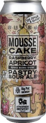 атмосфера маусс кейк распберри априкот / atmosphere mousse cake raspberry apricot ж/б (0,5 л.)