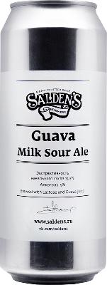 салденс милк сауэр эль гуава / salden's milk sour ale guava ж/б (0,5 л.)