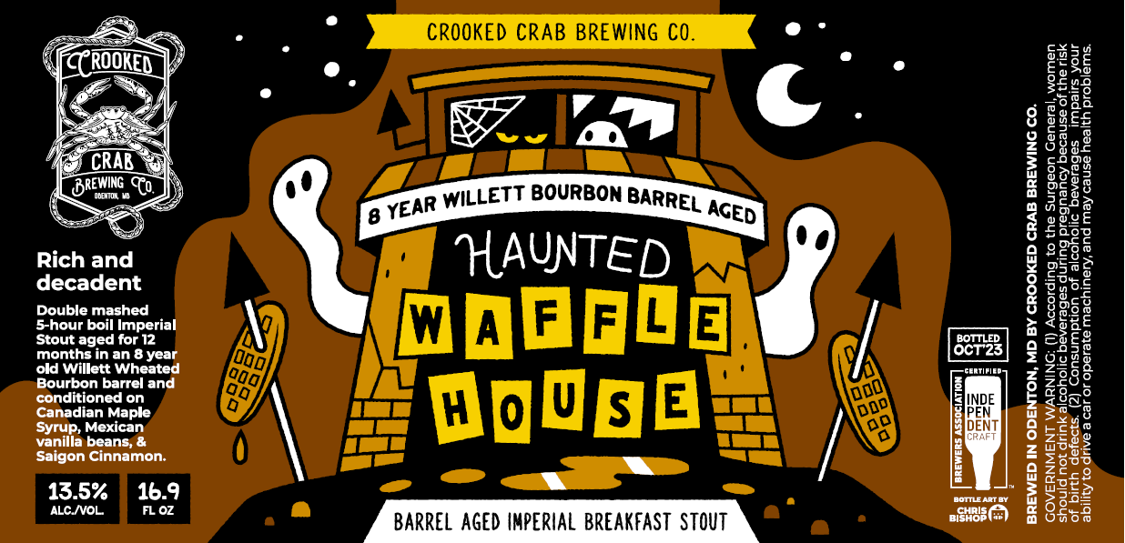 Виллет Бурбон Баррел Эйджд Хаунтед Ваффл Хаус (2023)