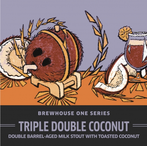 Бреухаус Уан – Триппель Дабл Коконат, Дабл Баррел-Эйджд Милк Стаут виз Тоастед Коконат