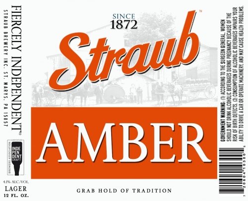 Страуб Американ Эмбер Лагер