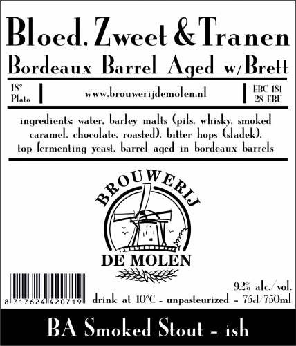 Блод, Звет и Транен Бордо Баррел Эйджд с Бретт