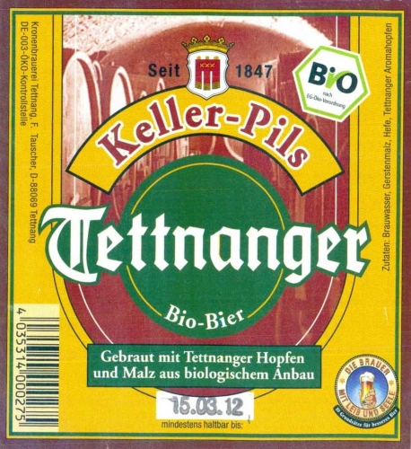 Теттнангер Келлер-Пилс (Био-Бир)