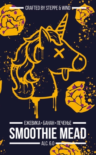 Смузи Мид: Блэкберри, Банан, Кукис