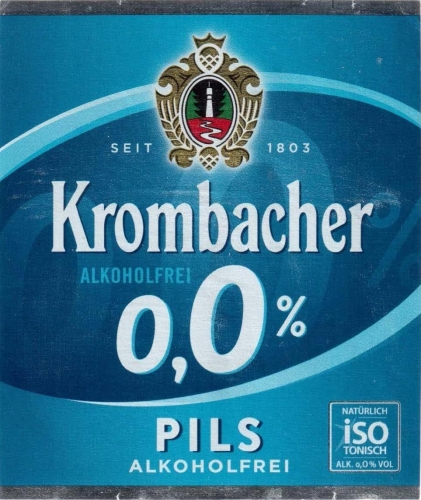 Кромбахер 0,0% Пилс