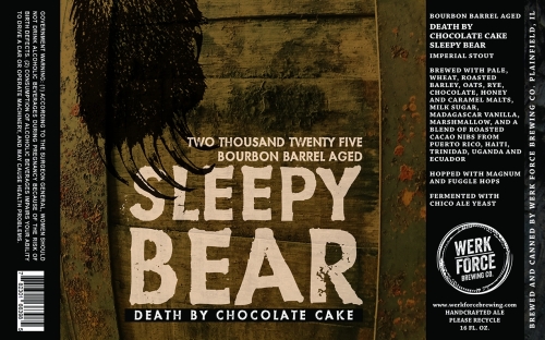 Баррел Эйджд Дет Бай Чоколат Кейк Слипи Беар (2025)