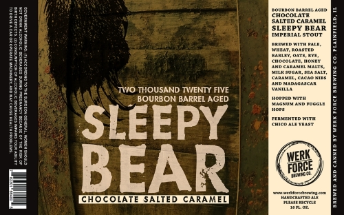 Баррел Эйджд Чоколат Солтед Карамел Слипи Беар (2025)