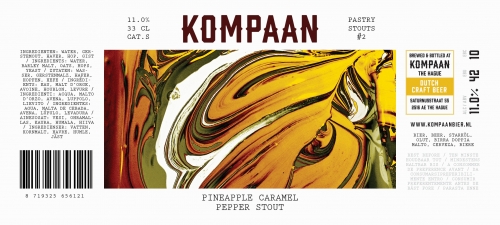 Блюббердиккеетсер #2 Пайнеппл Карамель Пеппер Стаут