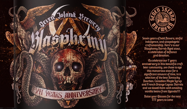Бласфеми VII Севен Йирс Анниверсари Триппель Баррел Эйджед
