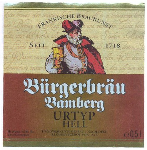 Бюргерброй Бамберг Уртип Хелль