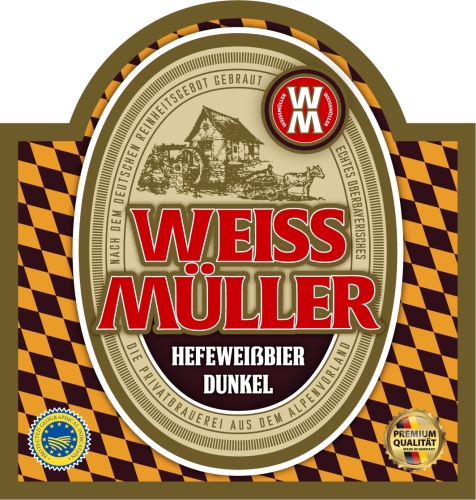 Вайсмюллер Хефевайсбир Дункель