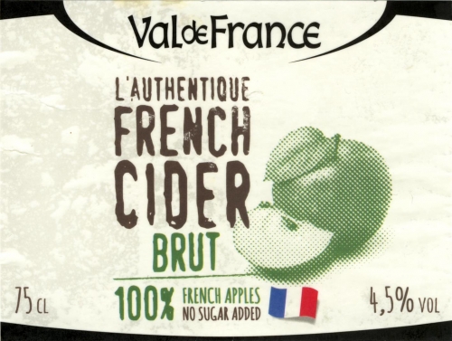 Валь Де Франс Л'Отентик Френч Сидр Брют