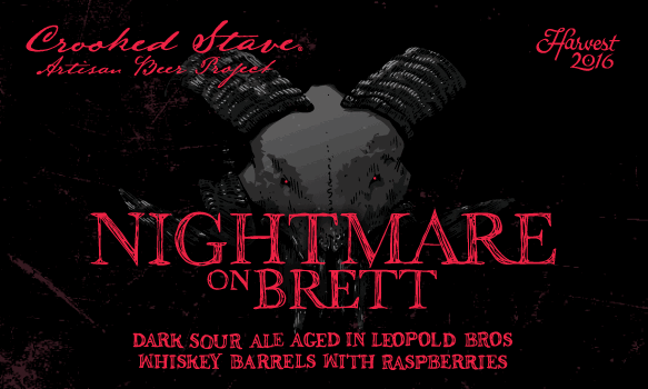 Найтмэр Он Бретт с Малиной (Выдержан в Бочках Виски Леопольд Брос)