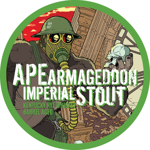 Эйп Армагеддон Кентукки Рай Виски Баррел Эйджид Империал Стаут