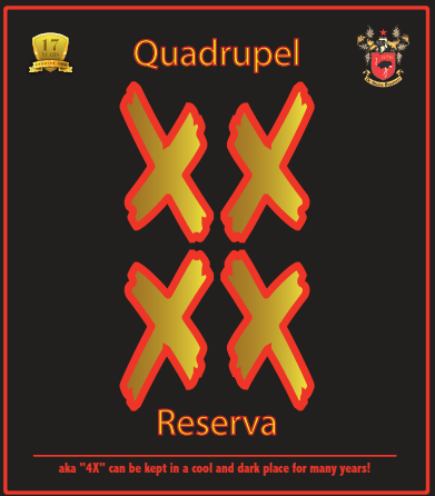Икс Икс Икс Икс Квадруппель Резерва (Бурбон БА) (2016)