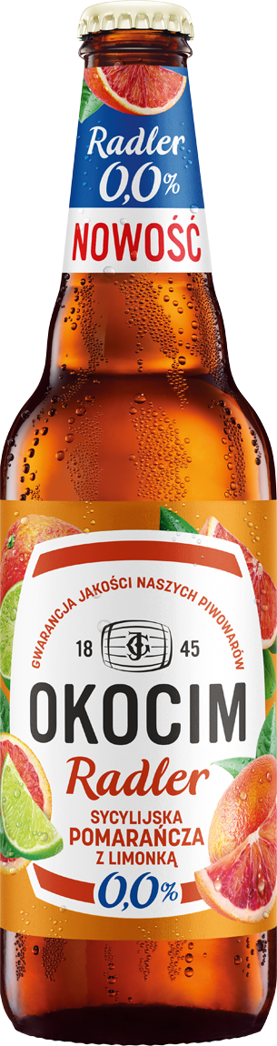 Окоцим Радлер Сицилийский Апельсин с Лаймом 0,0%