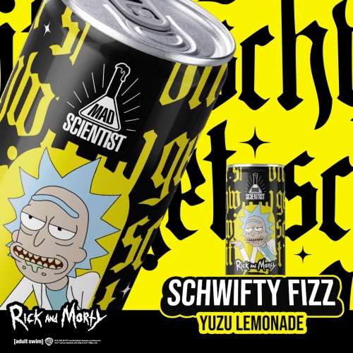 Мэд Сайентист Натурал Софт Дринкс - Рик Энд Морти - Швифти Физз