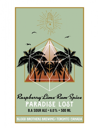 Парадайз Лост - Распберри Лайм Рум Спайс