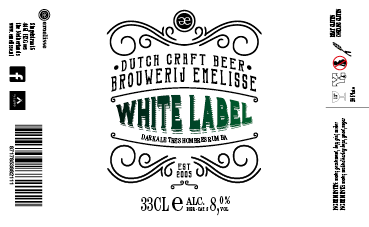 Уайт Лейбл Дарк Эль Трес Хомбрес Ром БА