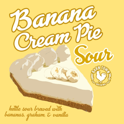 Банан Крим Пай Кислый