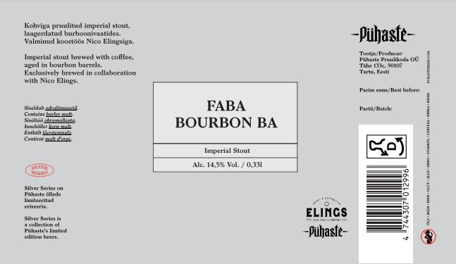 Фаба Бурбон БА (Сильвер Сериес)