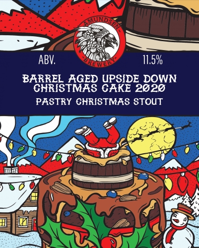 Баррел Эйджд Апсайд Даун Кристмас Кейк 2020