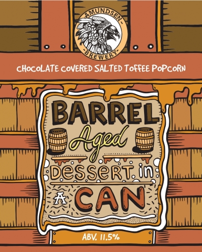 Баррел Эйджд Десерт Ин Э Кэн - Чоколат Каверд Солтед Тоффи Попкорн