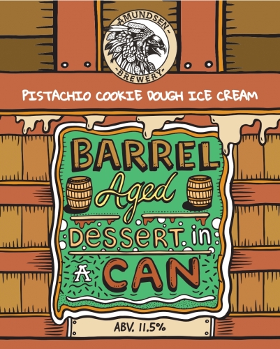 Баррел Эйджед Дессерт Ин А Кэн - Пистачио Куки Доу Айс Крим