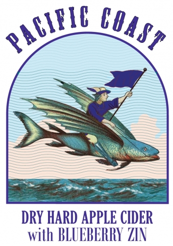 Драй Хард Эппл Сидер Виз Блюберри Зин