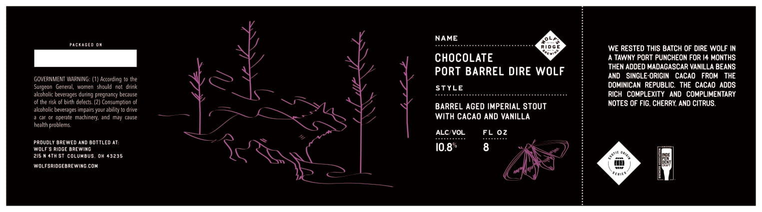 Чоколат Порт Баррел Дайр Вулф