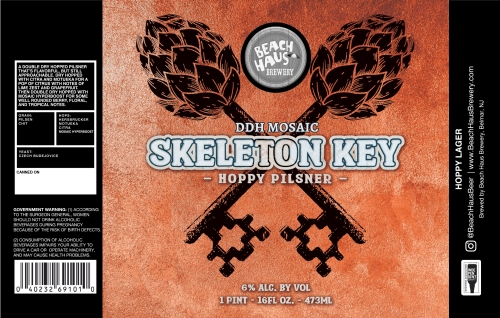 Дабл Драй Хоппед Скелетон Ки Мозаик