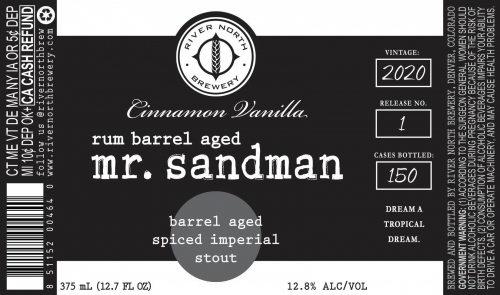 Синнамон Ванилла Ром Баррел Эйджд Мистер Сэндмэн