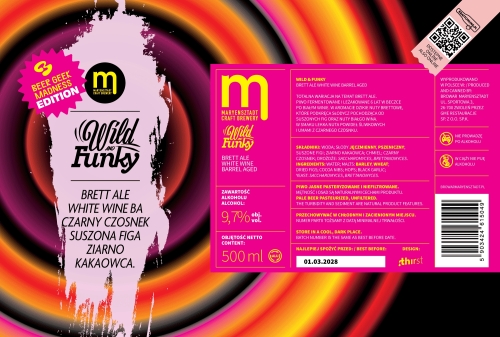 Уайлд энд Фанки Бретт Эль Вайт Вайн БА - Блэк Гарлик, Драйд Фиг, Кокоа Бин