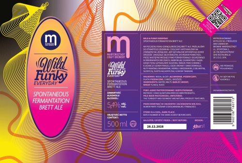 Уайлд энд Фанки Эвридей - Спонтанная Ферментация Бретт Эль