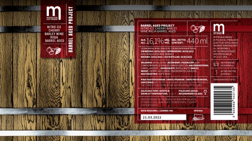 Баррел Эйджд Проект: Найтро Айс Черри Барли Вайн Риоха Баррел Эйджд