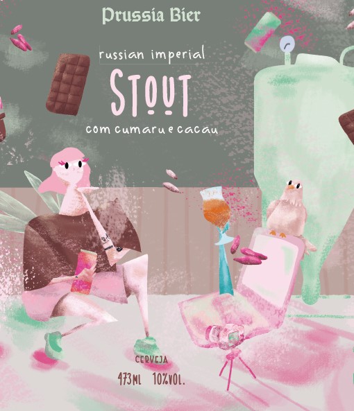 Русский Империал Стаут с Кумару и Какао