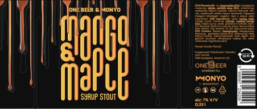 МОНИО х Ван Бир: Манго х Мейпл Сироп Стаут