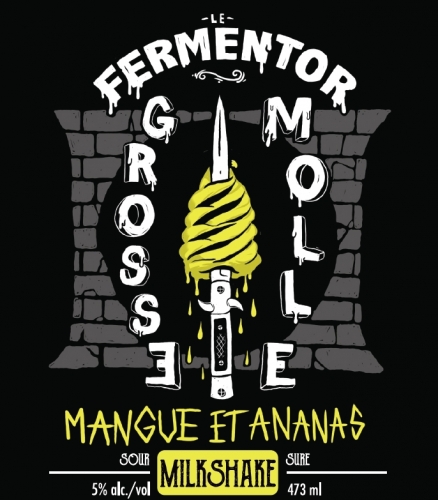 Гроссе Молле Милкшейк Мангу Эт Ананас