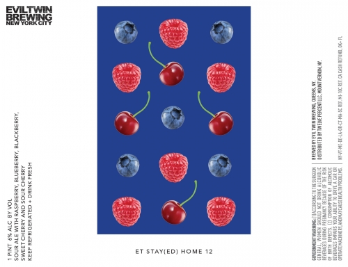 ЕТ СТЕЙ(ЕД) ХОУМ 12 - Распберри, Блюберри, Блэкберри, Свит Черри, Кислый Черри