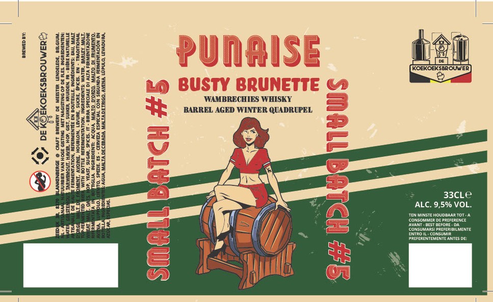 Пунез Смолл Батч #5 Басти Брюнетт Вамбрешис Виски Баррел Эйджд Винтер Квадруппель Винтер 2023-2024