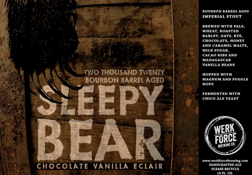 Бурбон Баррел Эйджд Чоколат Ванилла Эклер Слипи Беар (2020)