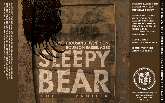 Бурбон Баррел Эйджд Кофе Ванилла Слипи Беар (2021)