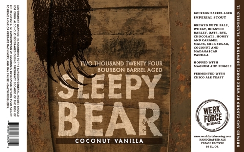 Бурбон Баррел Эйджд Коконат Ванилла Слипи Беар (2024)