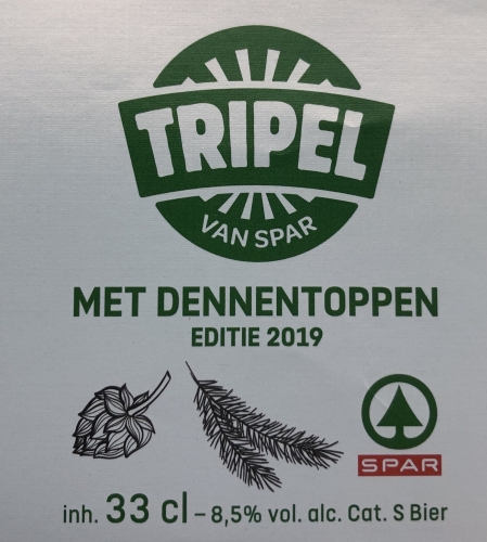 Триппель ван СПАР мет Деннентоппен Эдити 2019