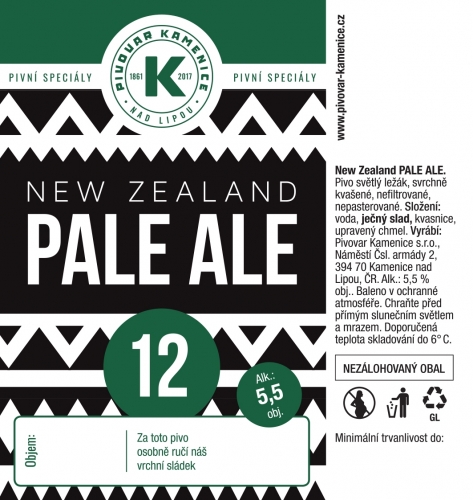 Нью-Зиланд Пэйл Эль 12