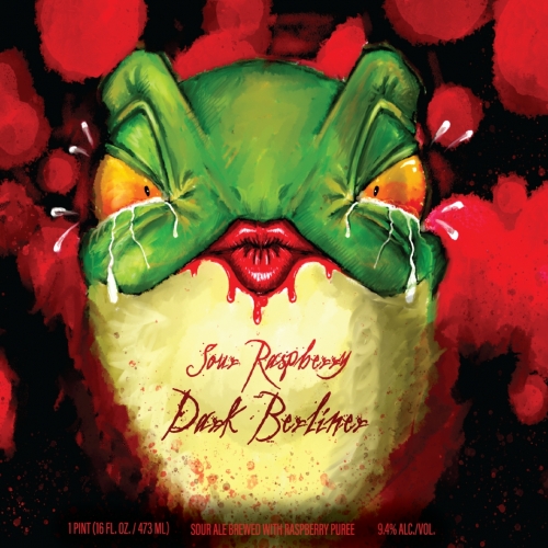 Кислый Распберри Дарк Берлинер