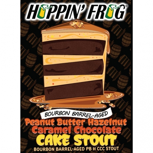 Бурбон Баррел-Эйджд Пинат Баттер Хейзлнат Карамель Чоколат Кейк Стаут