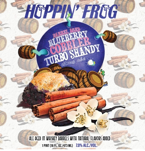 Бурбон Баррел-Эйджд Блюберри Кобблер Турбо Шэнди Ситрус Эль